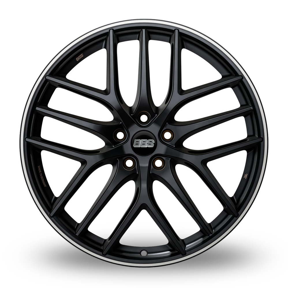 19" BBS CC-R Matt Black Alloy Wheels