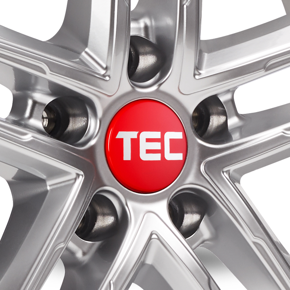 19" TEC Speedwheels AS4-EVO Hyper Silver Alloy Wheels