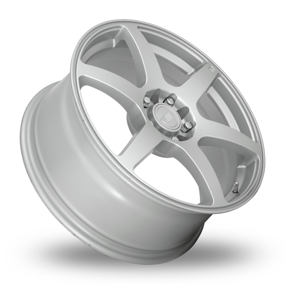 17" Motegi Racing MR143 CS6 (USA Warehouse) Hyper Silver Alloy Wheels