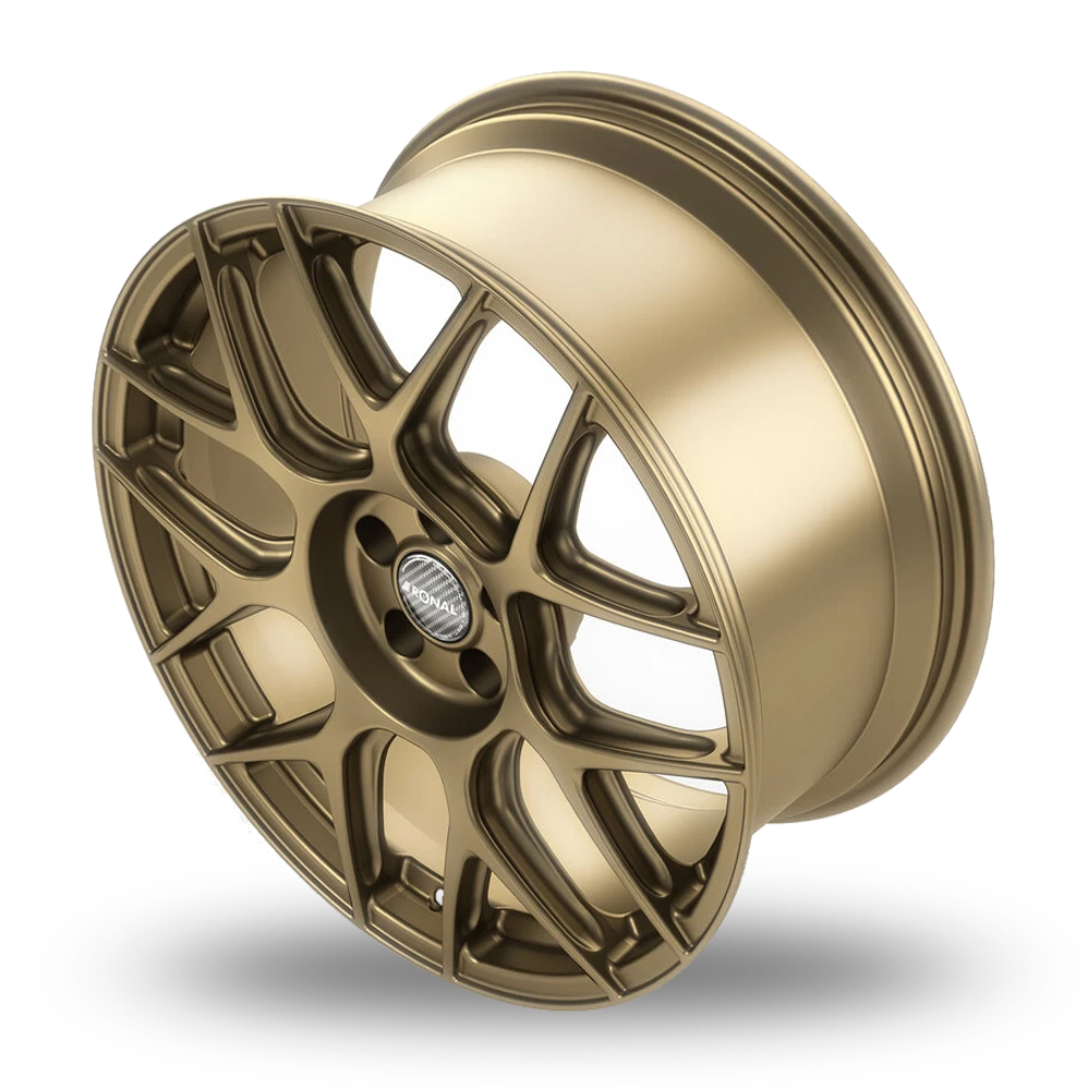 20" Ronal RF1 Forged Matt Bronze Alloy Wheels