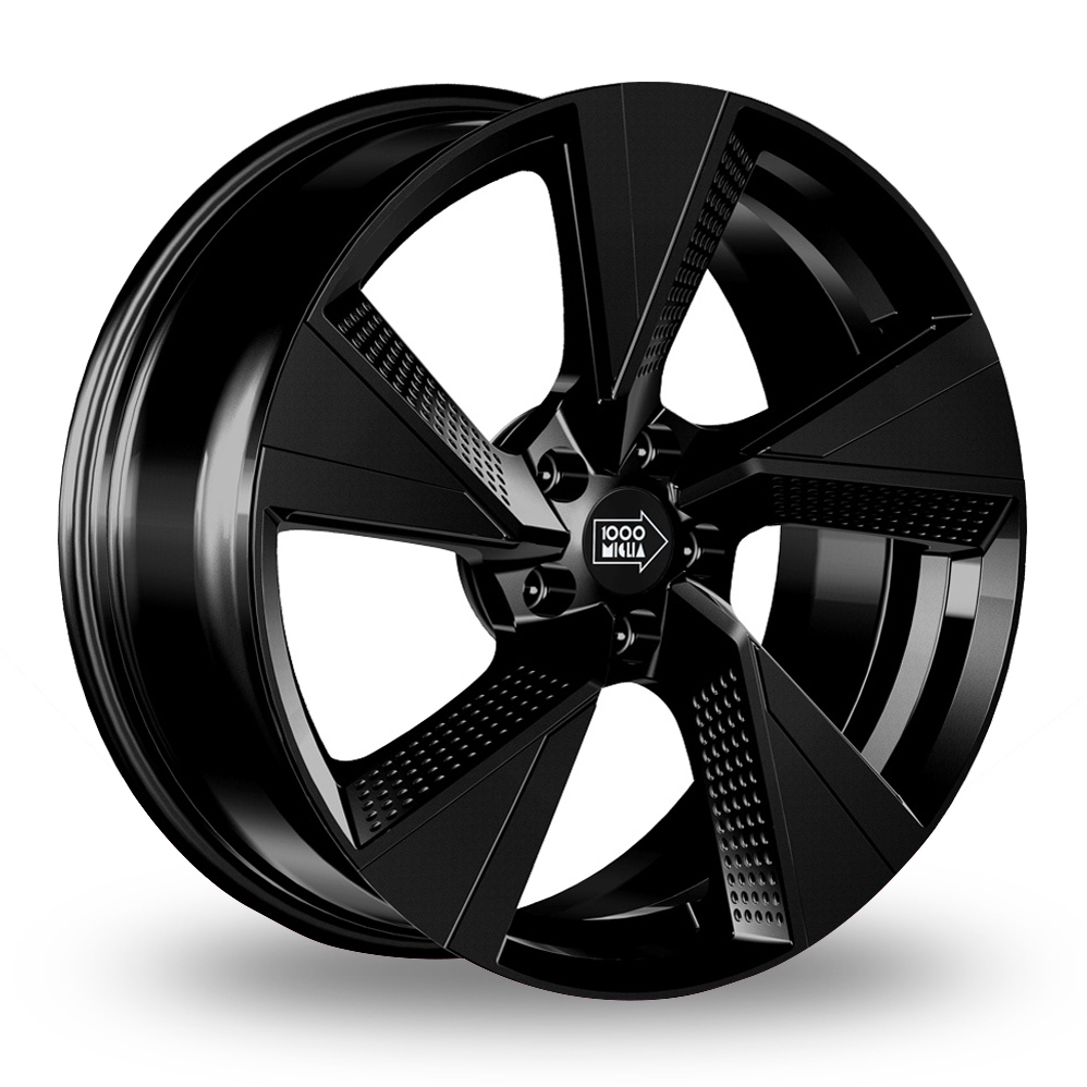Mille Miglia MME-03 Gloss Black Alloy Wheels