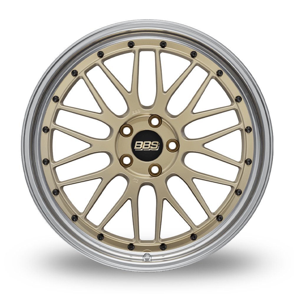 19" BBS LM Gold Polished Rim Alloy Wheels