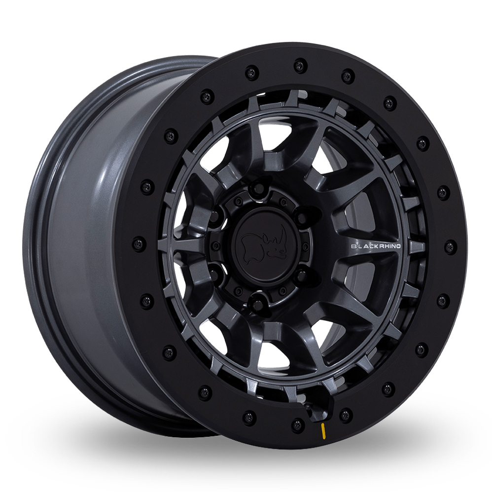 Black Rhino BR016 Tusk (USA Warehouse) Matt Gunmetal Alloy Wheels
