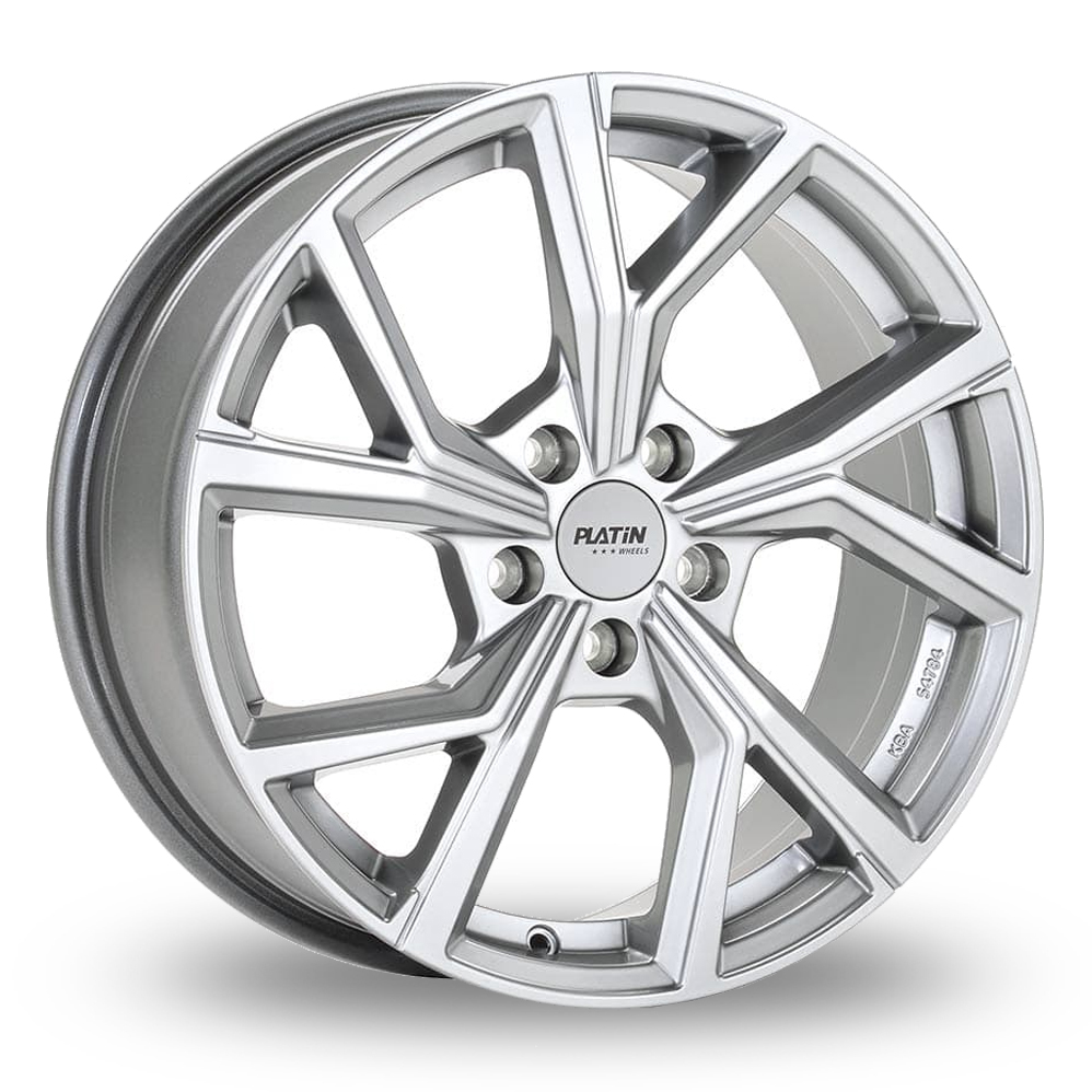 Platin P 115 Bright Silver Alloy Wheels