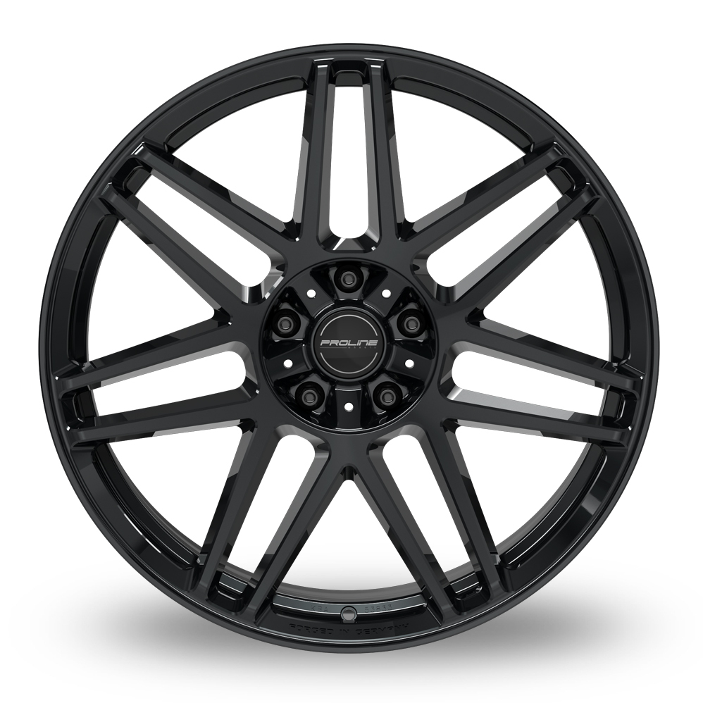 22" Proline PFG Forged Gloss Black Alloy Wheels