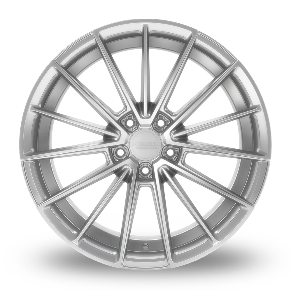 20" Borbet FB2DC Silver Alloy Wheels