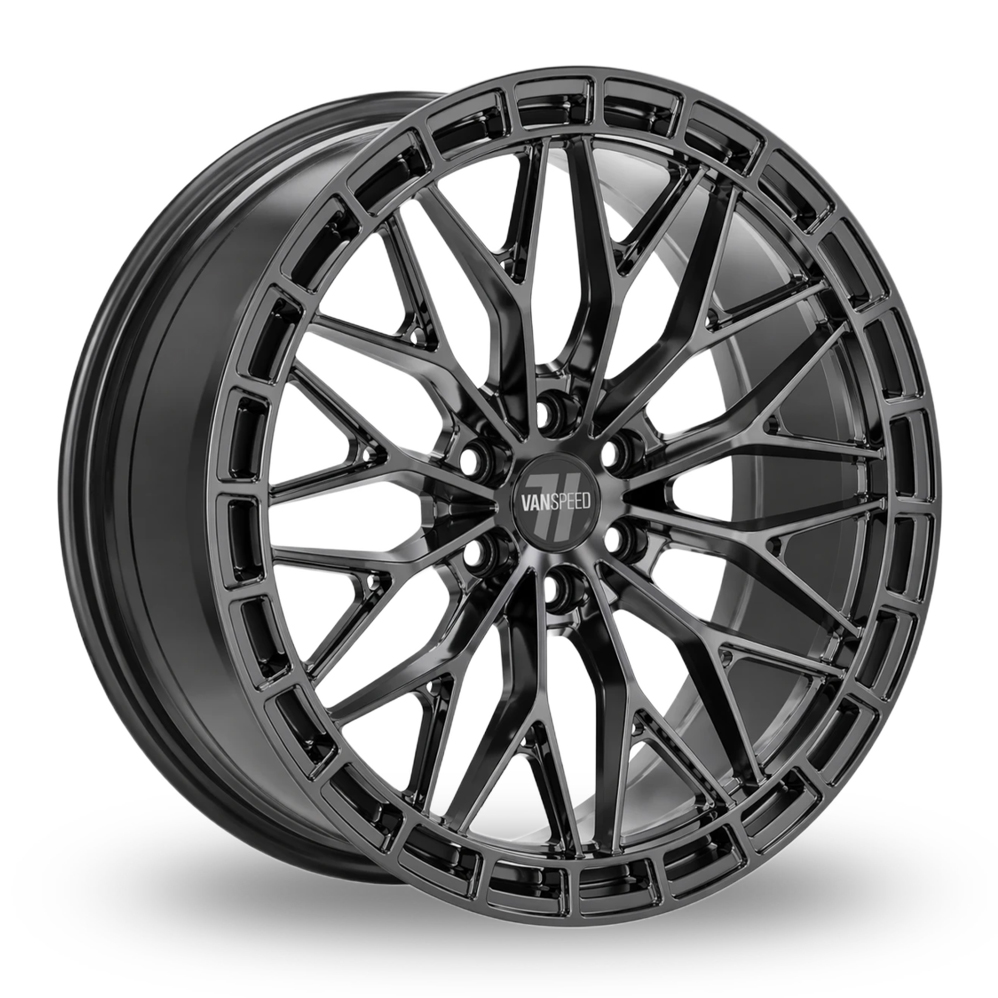 Wolfrace Vanspeed Bayern V7 Carbon Chrome Alloy Wheels