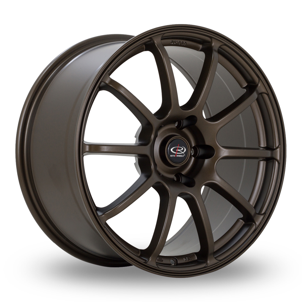 Rota FORCE2 Matt Bronze 3 Alloy Wheels