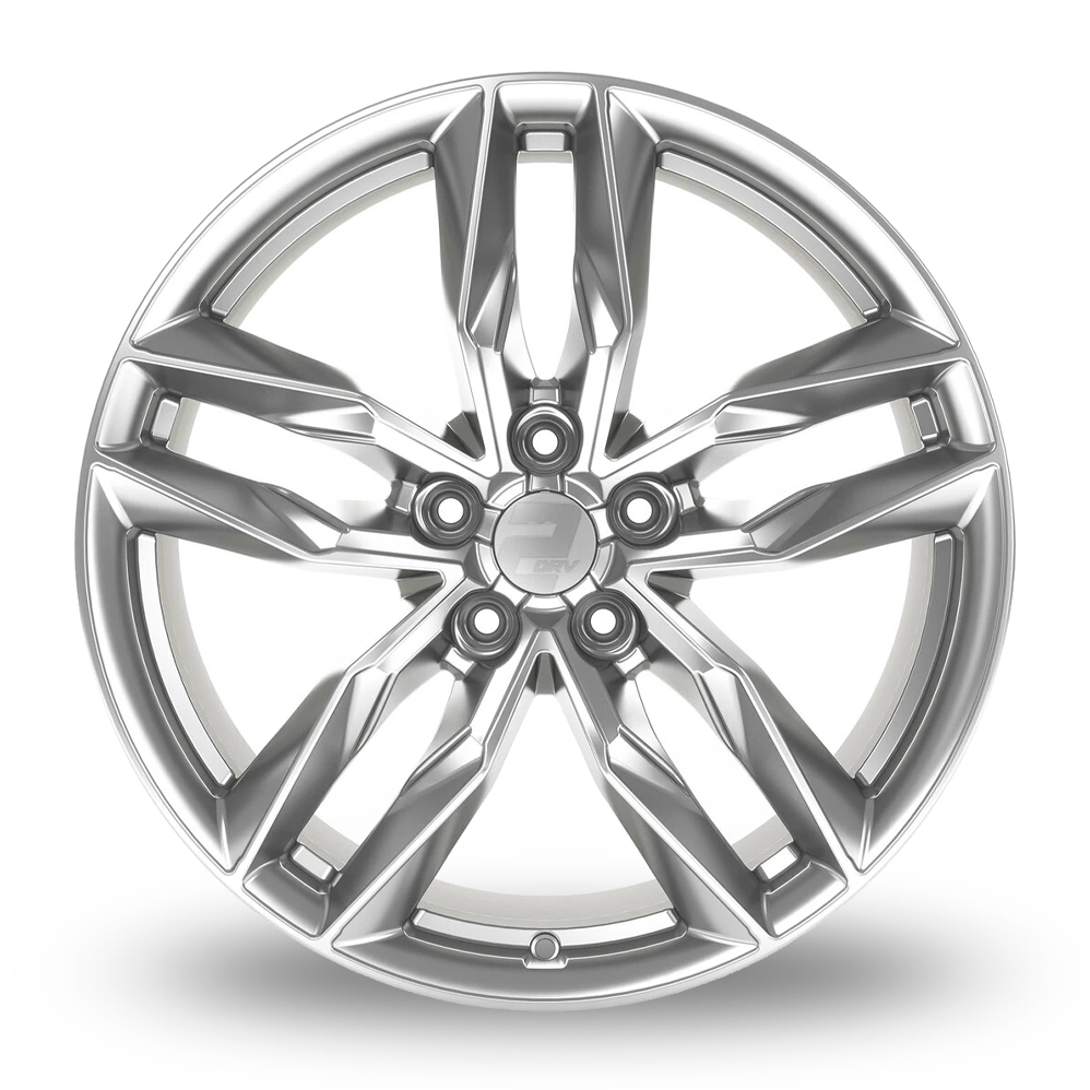 18" 2DRV WH40 Silver Alloy Wheels