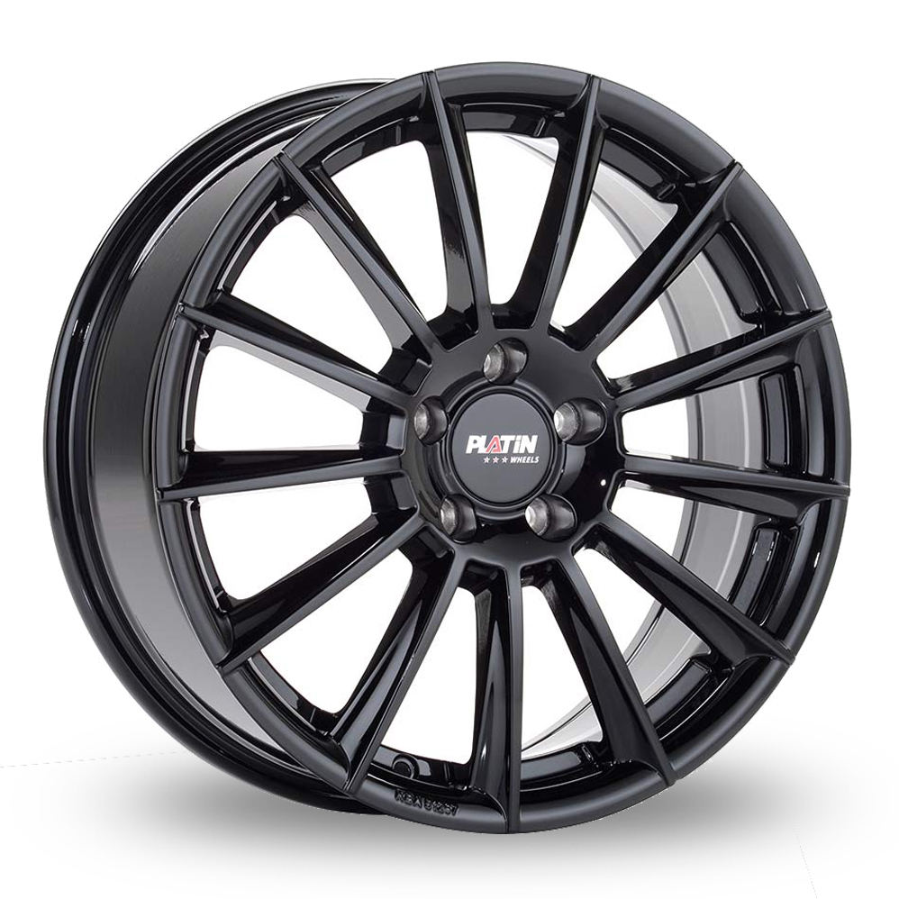 Platin P 74 Gloss Black Alloy Wheels