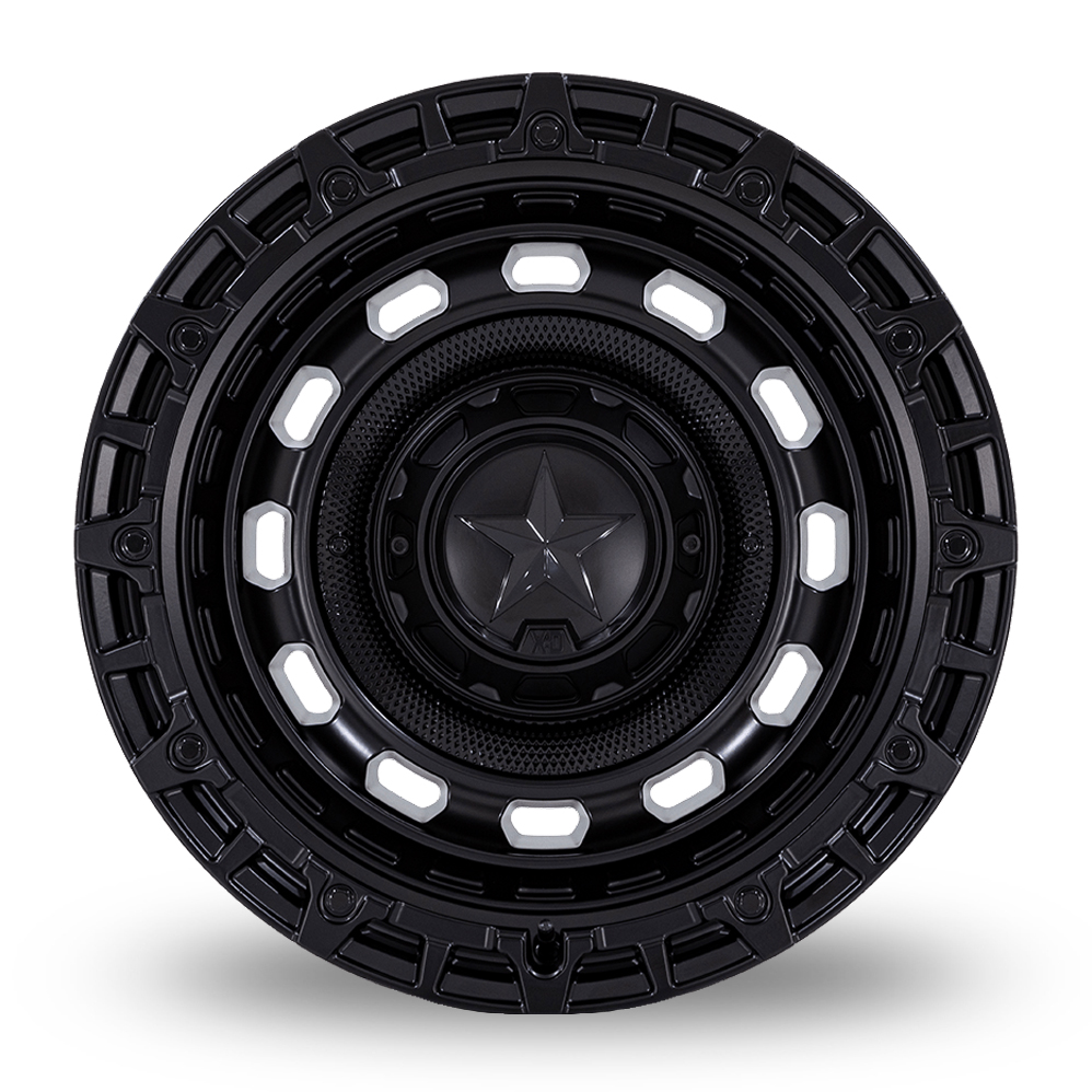 20" XD XD869 R.O.F. Matt Black Alloy Wheels