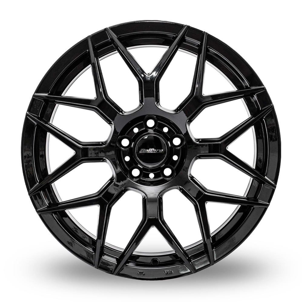 17" Calibre SPA Gloss Black Alloy Wheels