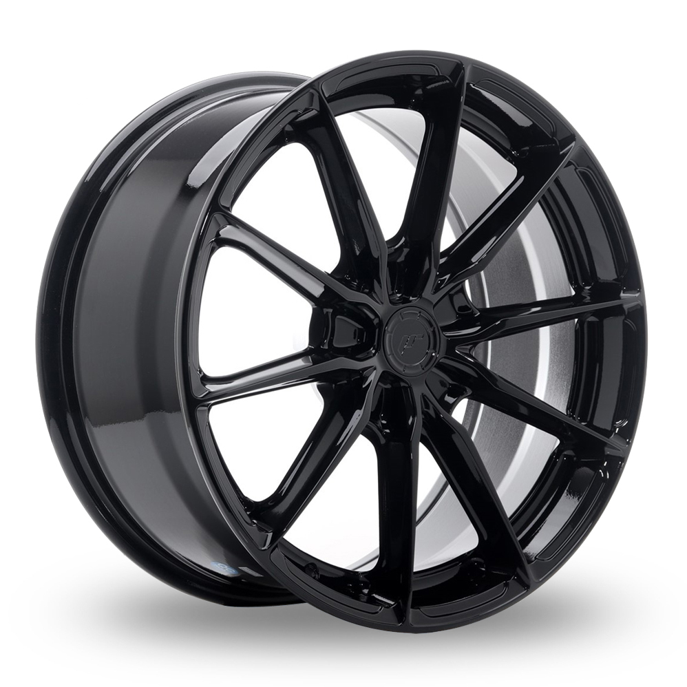 Japan Racing JR37 (10.5x21) (Custom Fitment) Gloss Black Alloy Wheels