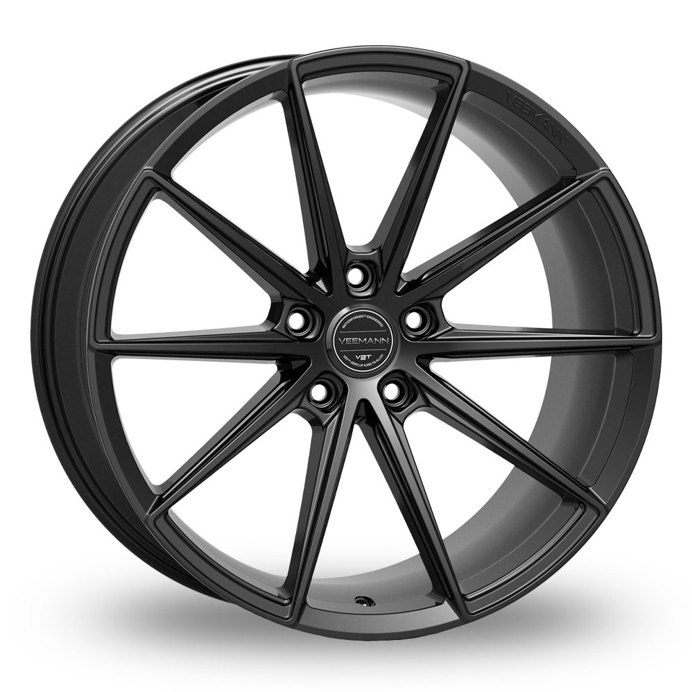 VEEMANN MF-Z1 Gloss Black Alloy Wheels