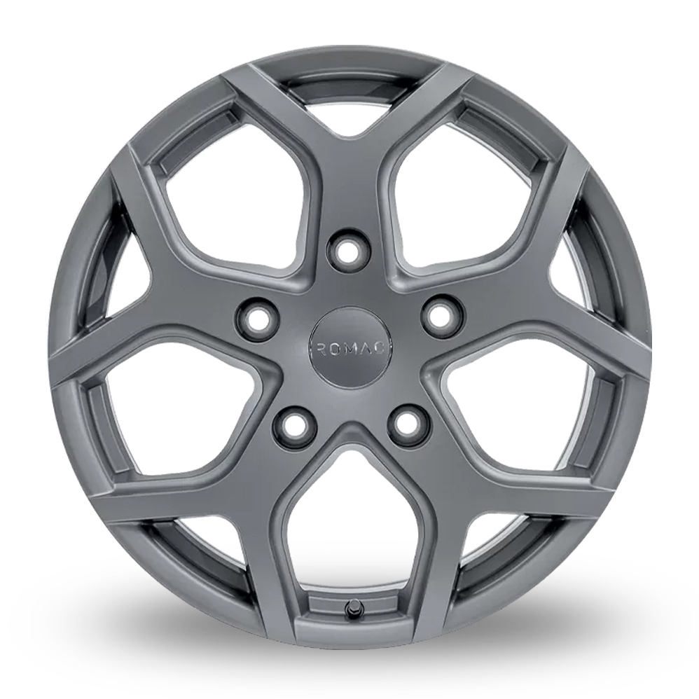 18" Romac Cobra Matt Carbon Alloy Wheels