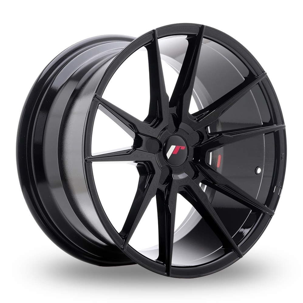 Japan Racing JR21 (9.5x19) (Custom Fitment) Gloss Black Alloy Wheels