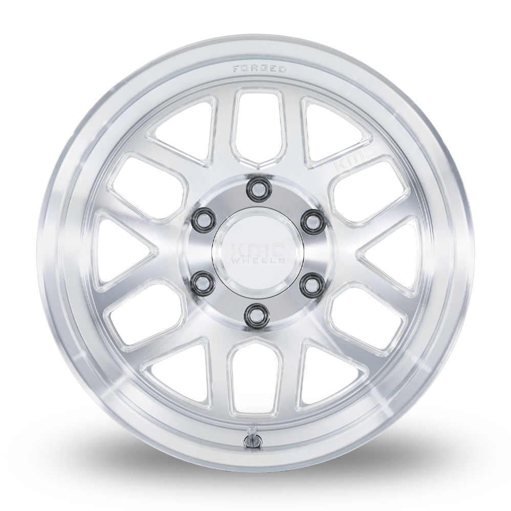 18" KMC KM451 Mesa Forged Monoblock Raw Machined Alloy Wheels