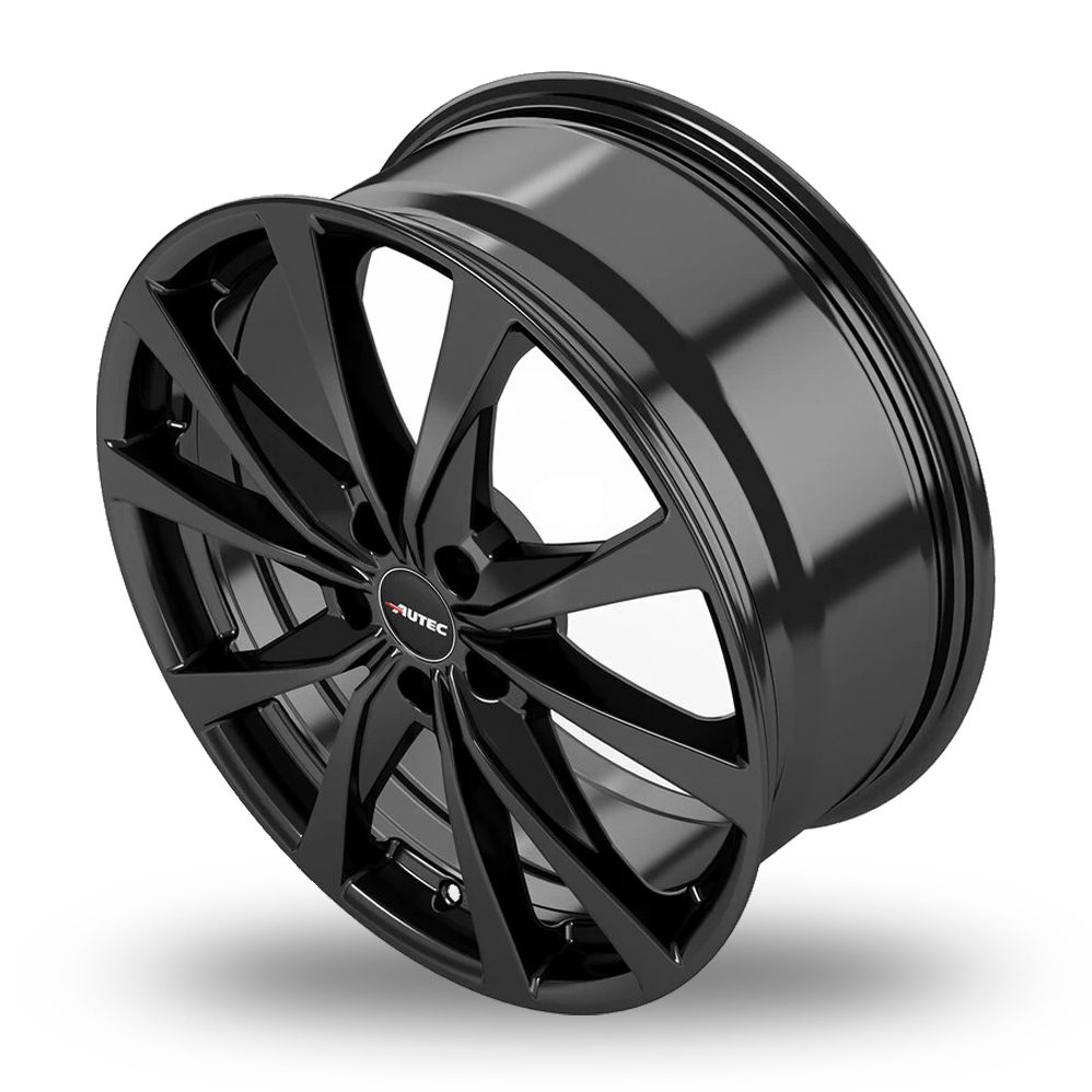 16" Autec Brixen Black Alloy Wheels