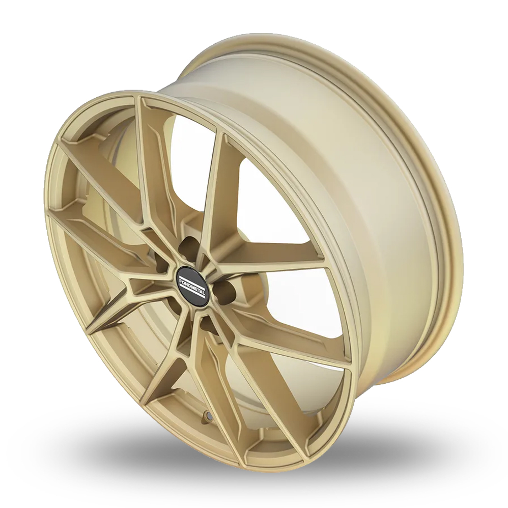 18" Fondmetal Iupiter Matt Gold Alloy Wheels