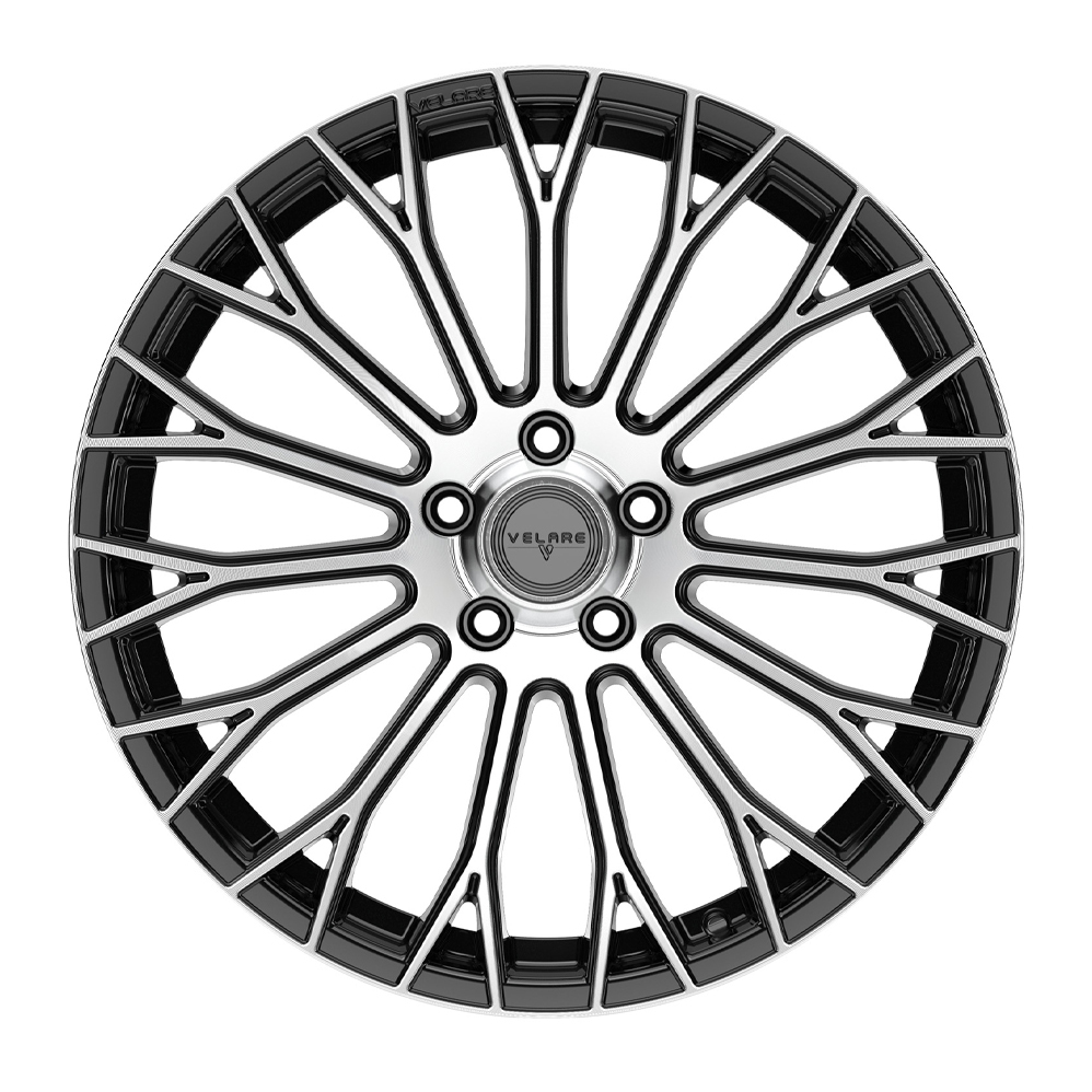 20" Velare VLR12 Gloss Black Machined Alloy Wheels