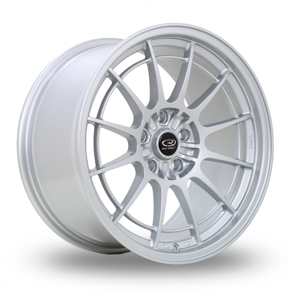 Rota GKR Silver Alloy Wheels
