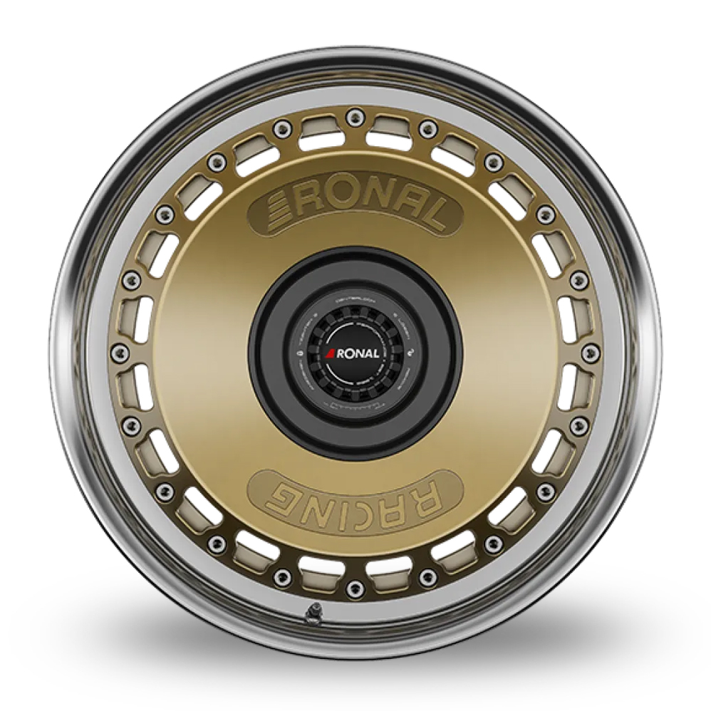 15" Ronal RR10 REV-B Matt Bronze Alloy Wheels