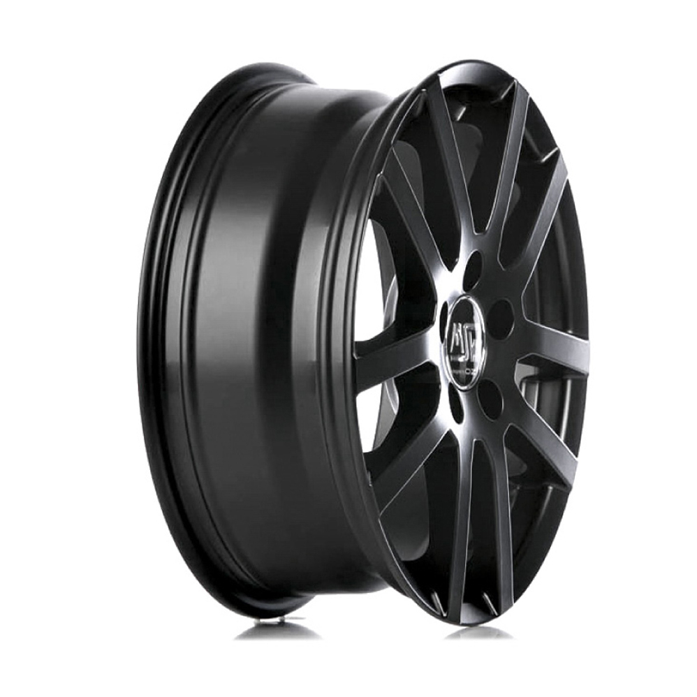 14" MSW (by OZ) 22 Matt Black Alloy Wheels