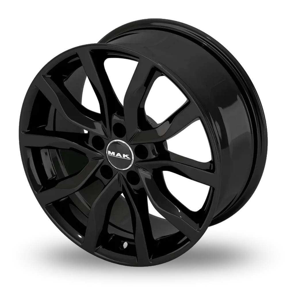 19" MAK Koln Gloss Black Alloy Wheels