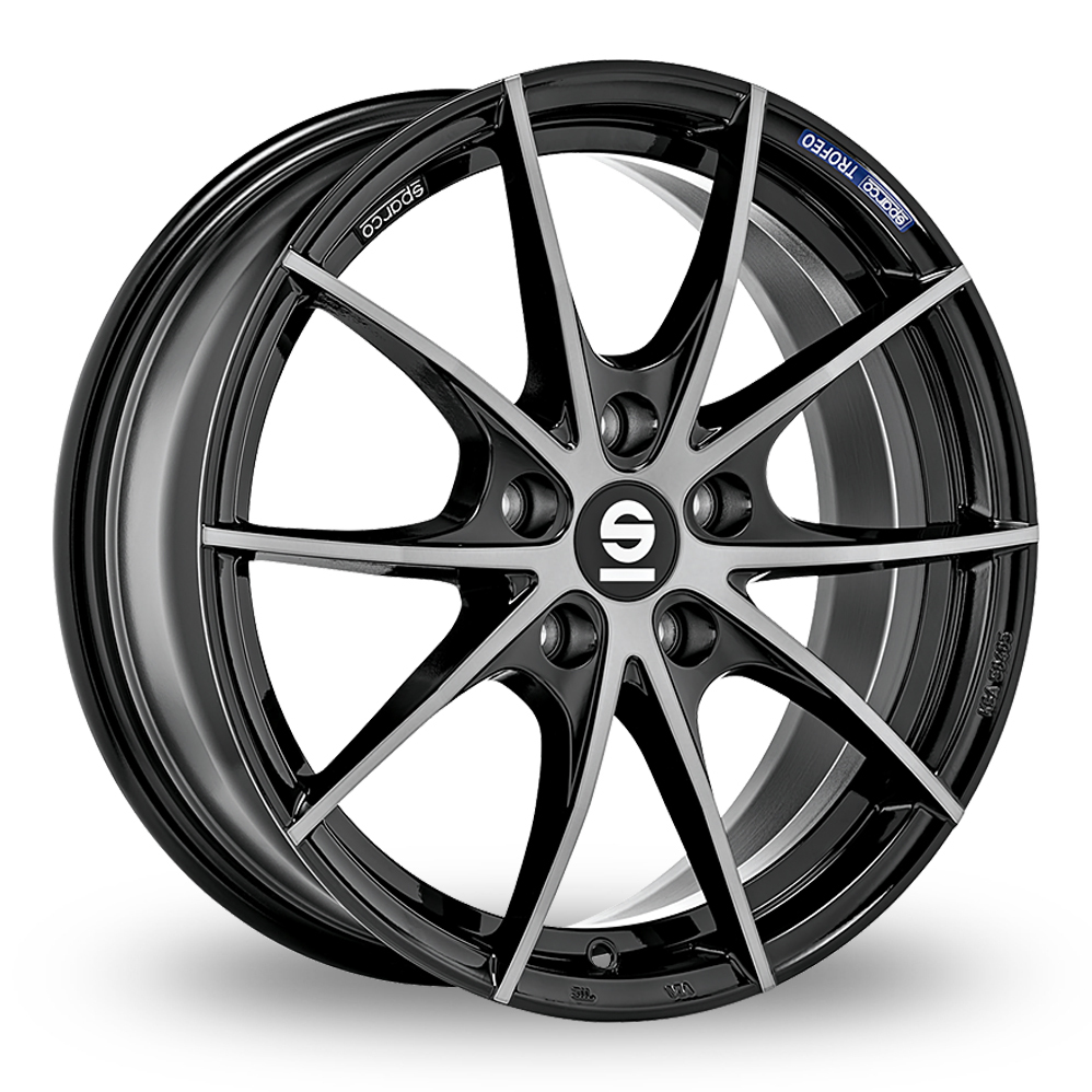Sparco Trofeo 5 Black Polished 18