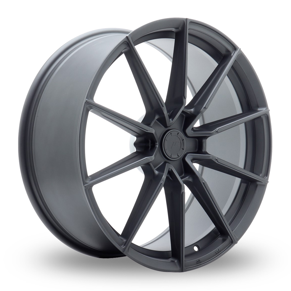 Japan Racing SL-02 (9x20) (Custom Fitment) Matt Gunmetal Alloy Wheels