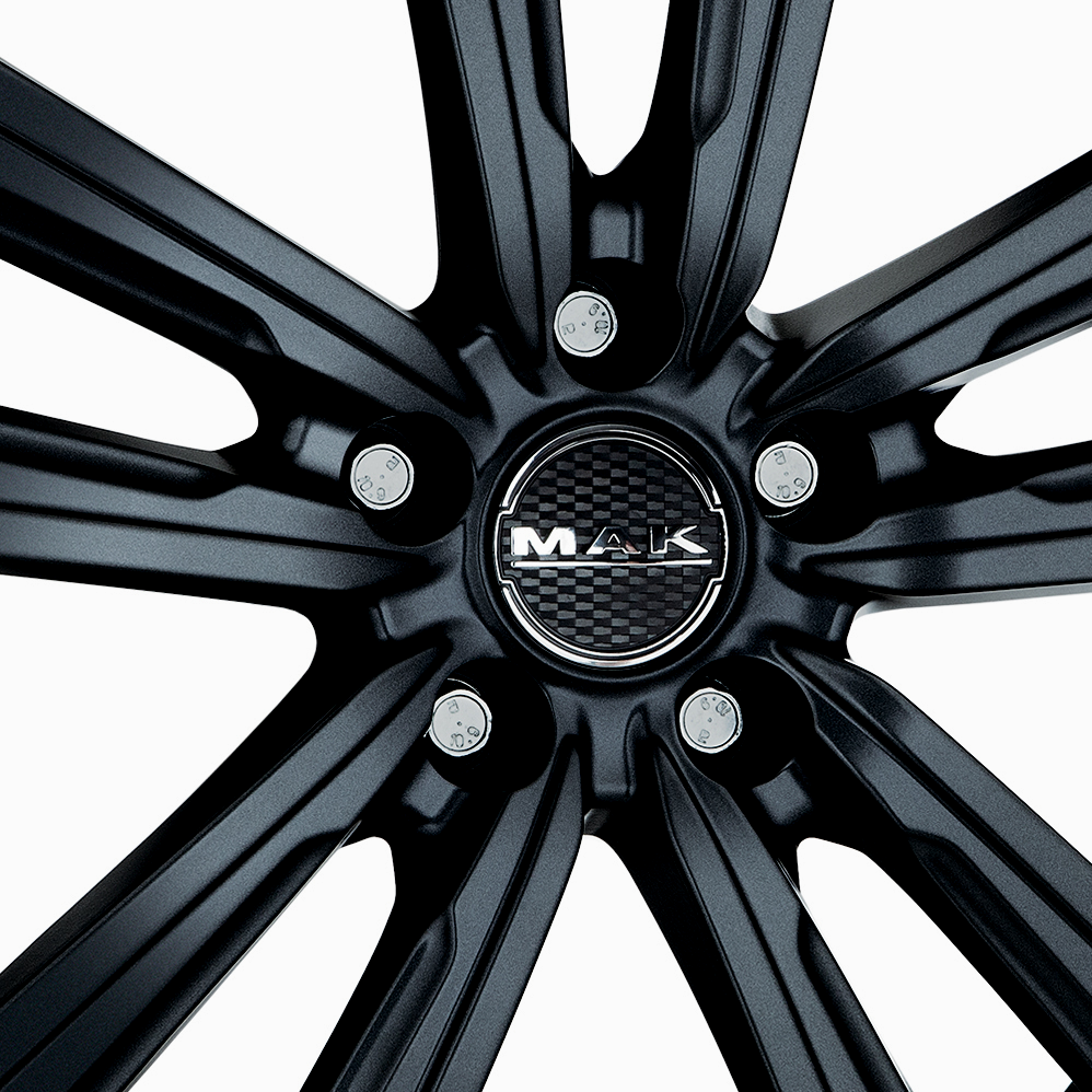 15" MAK Magma Gloss Black Alloy Wheels