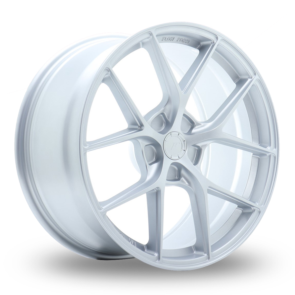 Japan Racing SL-01 (8x19) (Custom Fitment) Matt Silver Alloy Wheels