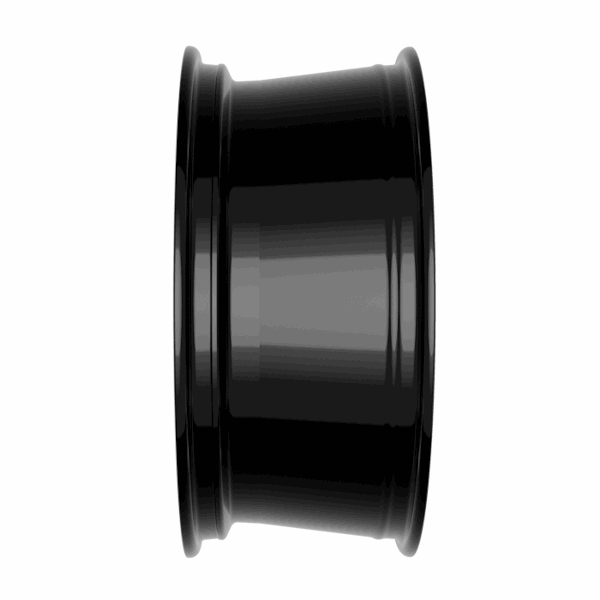 19" Fox Racing VR3 Satin Black Polished Lip Alloy Wheels