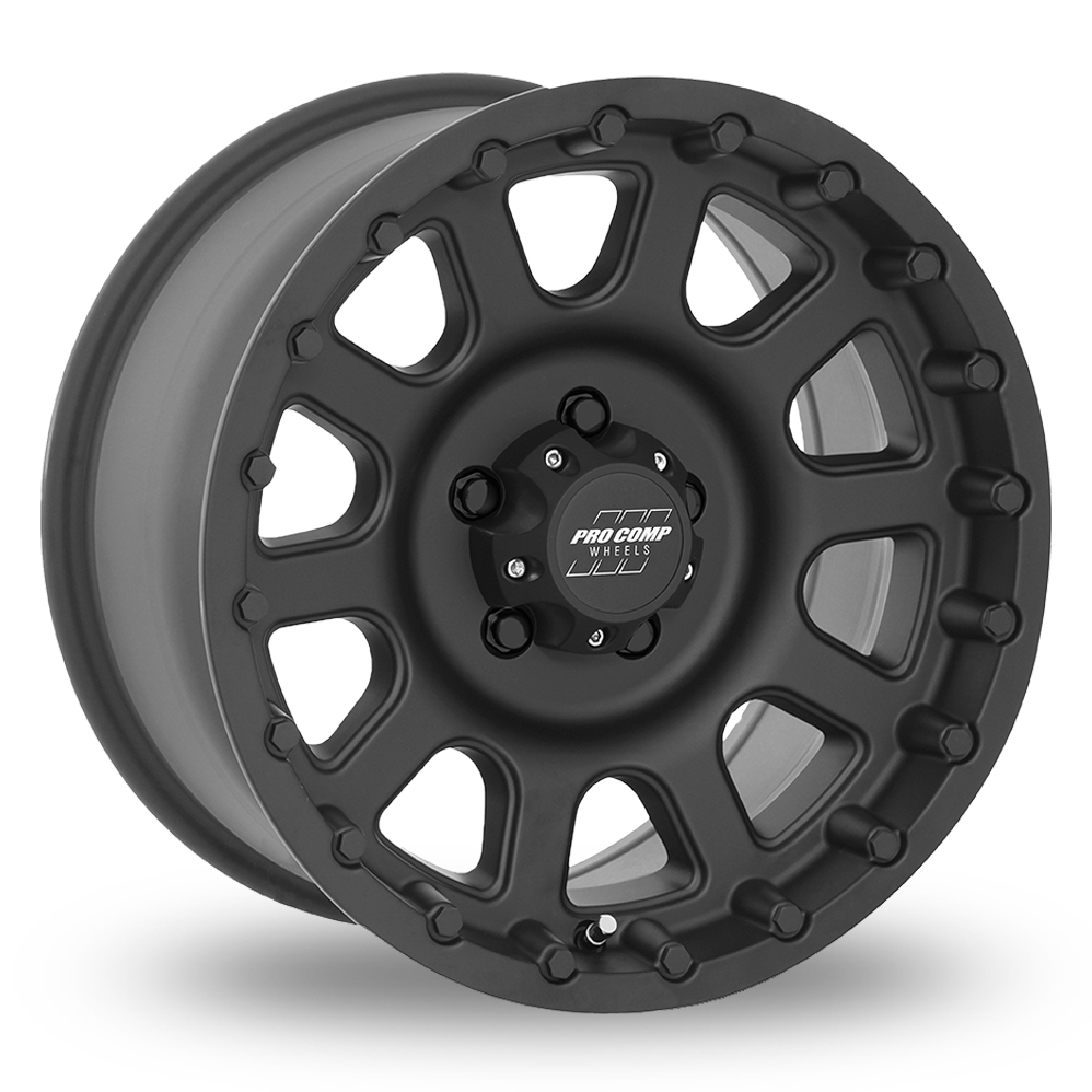 Pro Comp Alloys PA32 Bandido (USA Warehouse) Flat Black Alloy Wheels