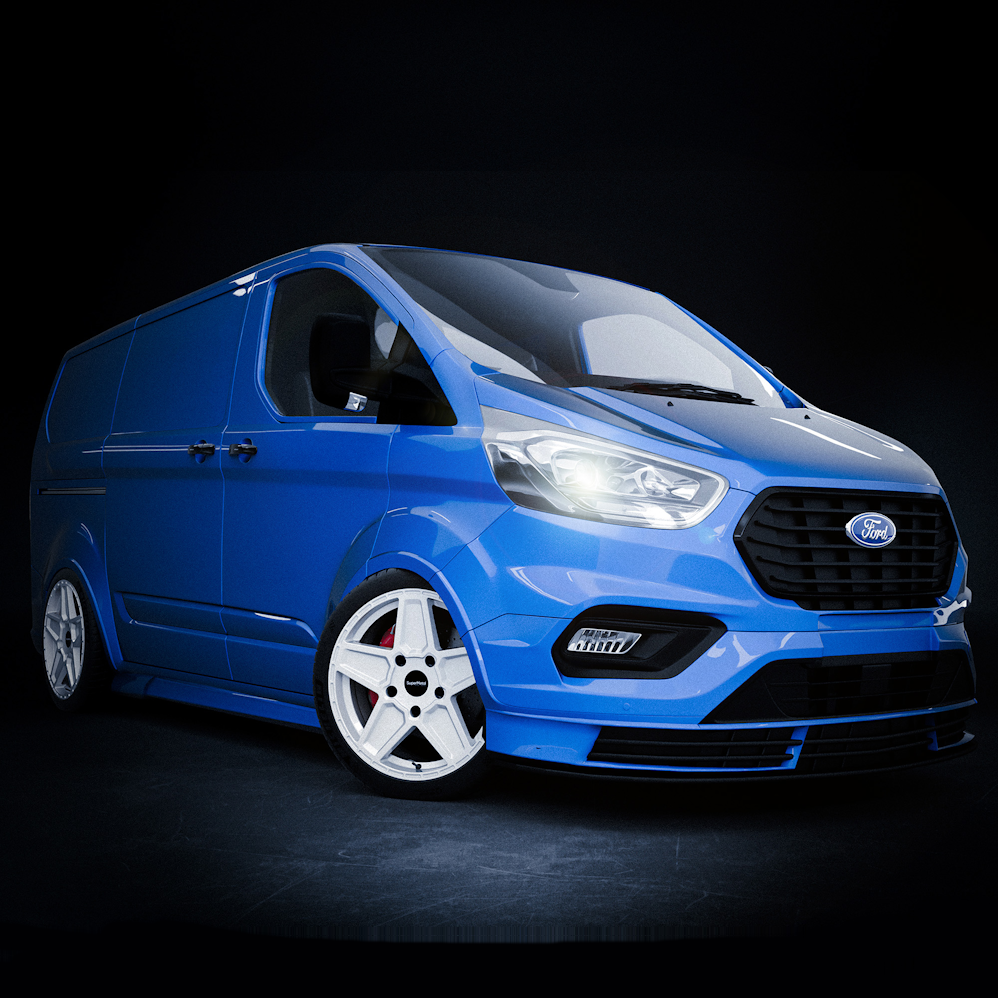 18" SuperMetal Rocket Gloss White Alloy Wheels