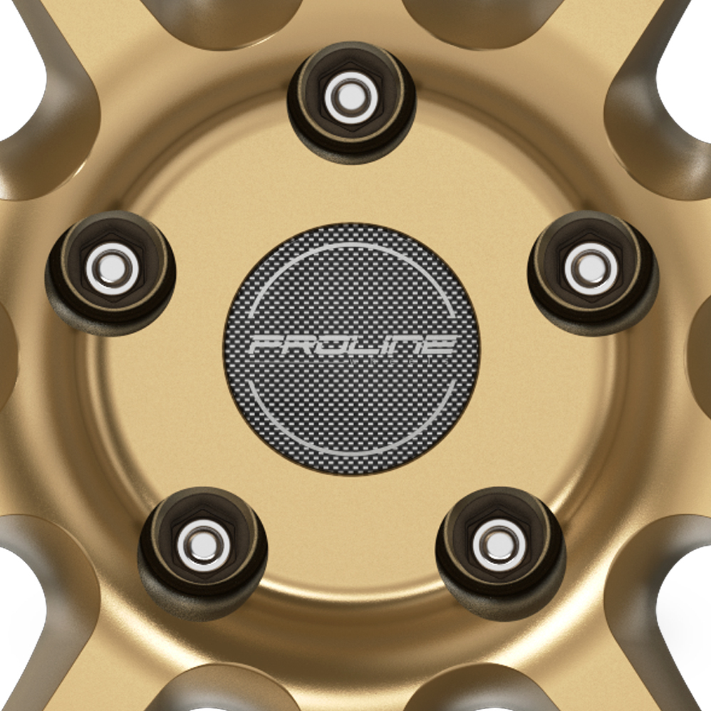 18" Proline UX100 Matt Gold Alloy Wheels