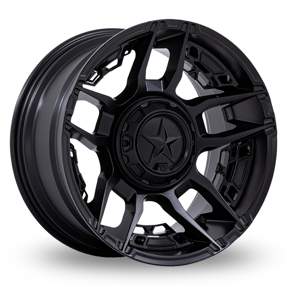 XD XD871 Slash (USA Warehouse) Matt Black Alloy Wheels