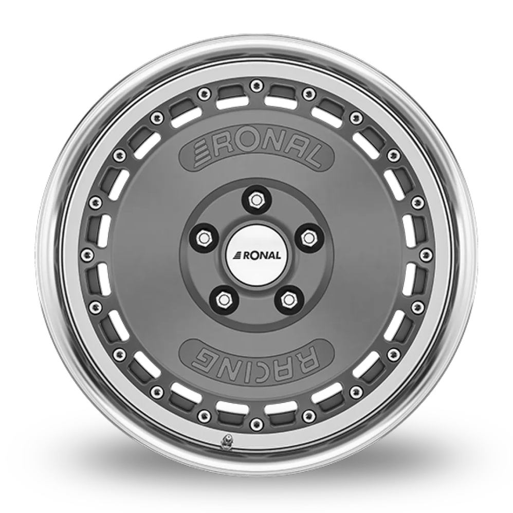 15" Ronal RR10 Retro Silver Alloy Wheels