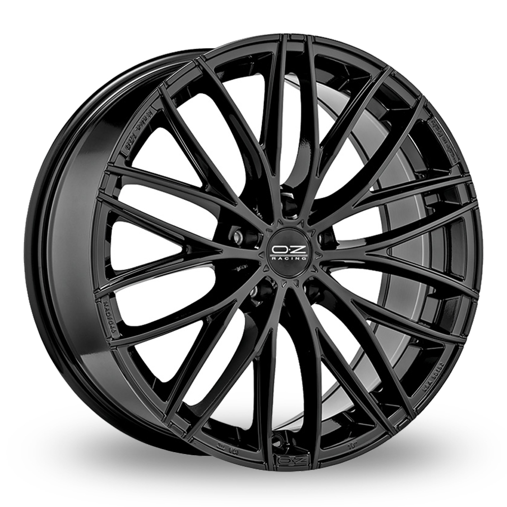 OZ Racing Italia 150 Gloss Black Alloy Wheels