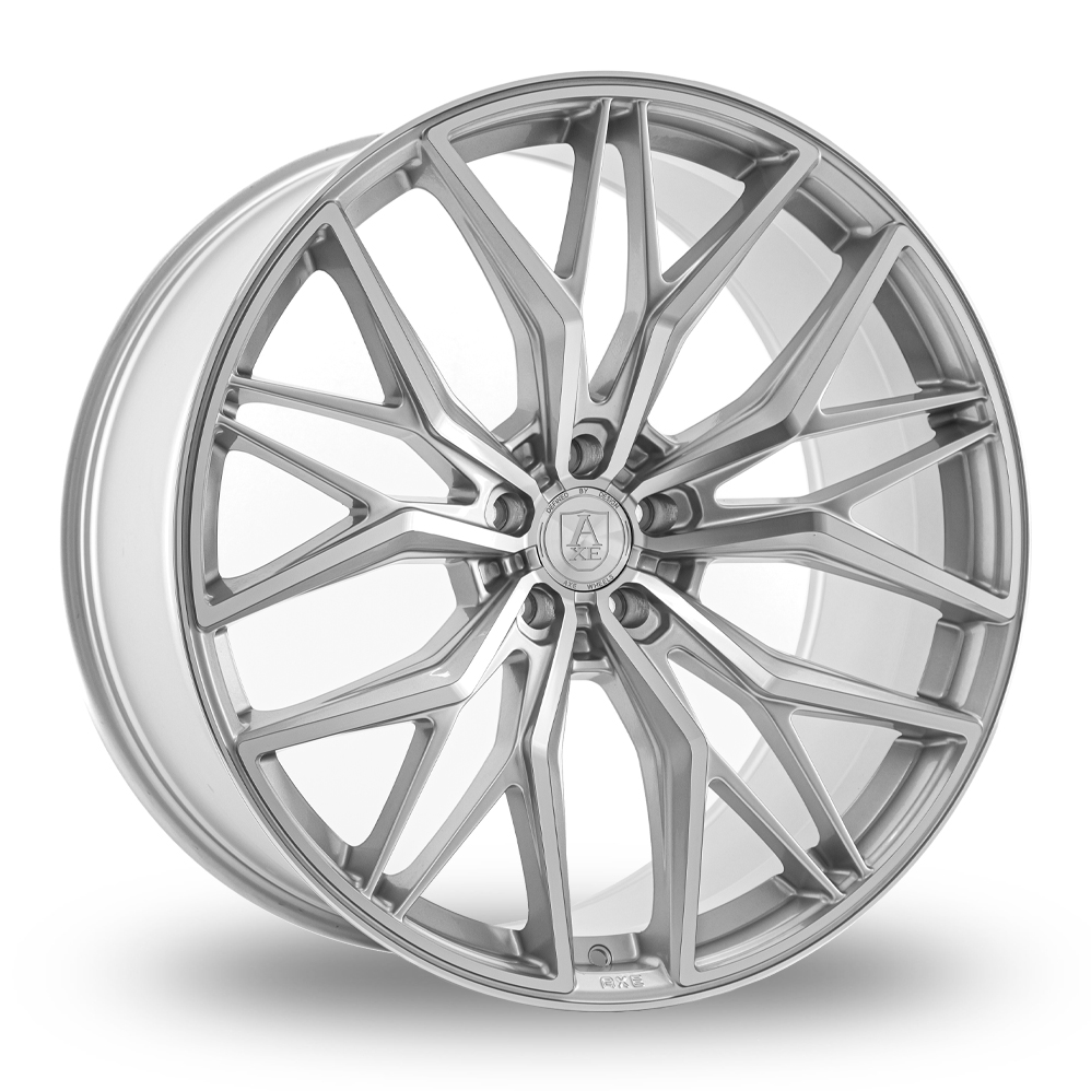 Axe EX55 Gloss Silver Polished Alloy Wheels