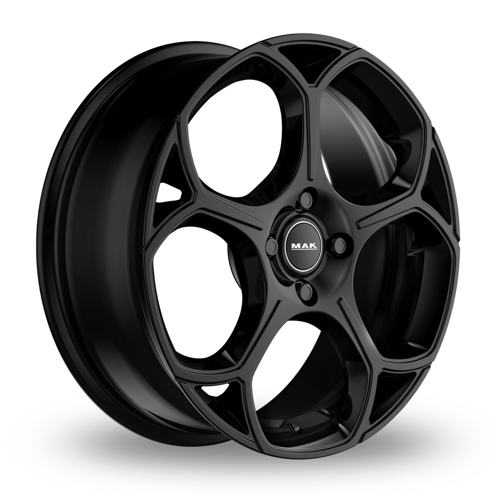 18" MAK Monza Gloss Black Alloy Wheels