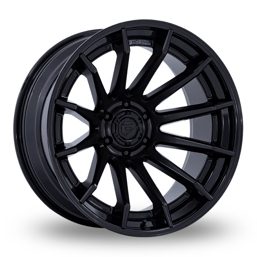 Fuel Off-Road FC403 Burn Matte Black With Gloss Black Lip Alloy Wheels