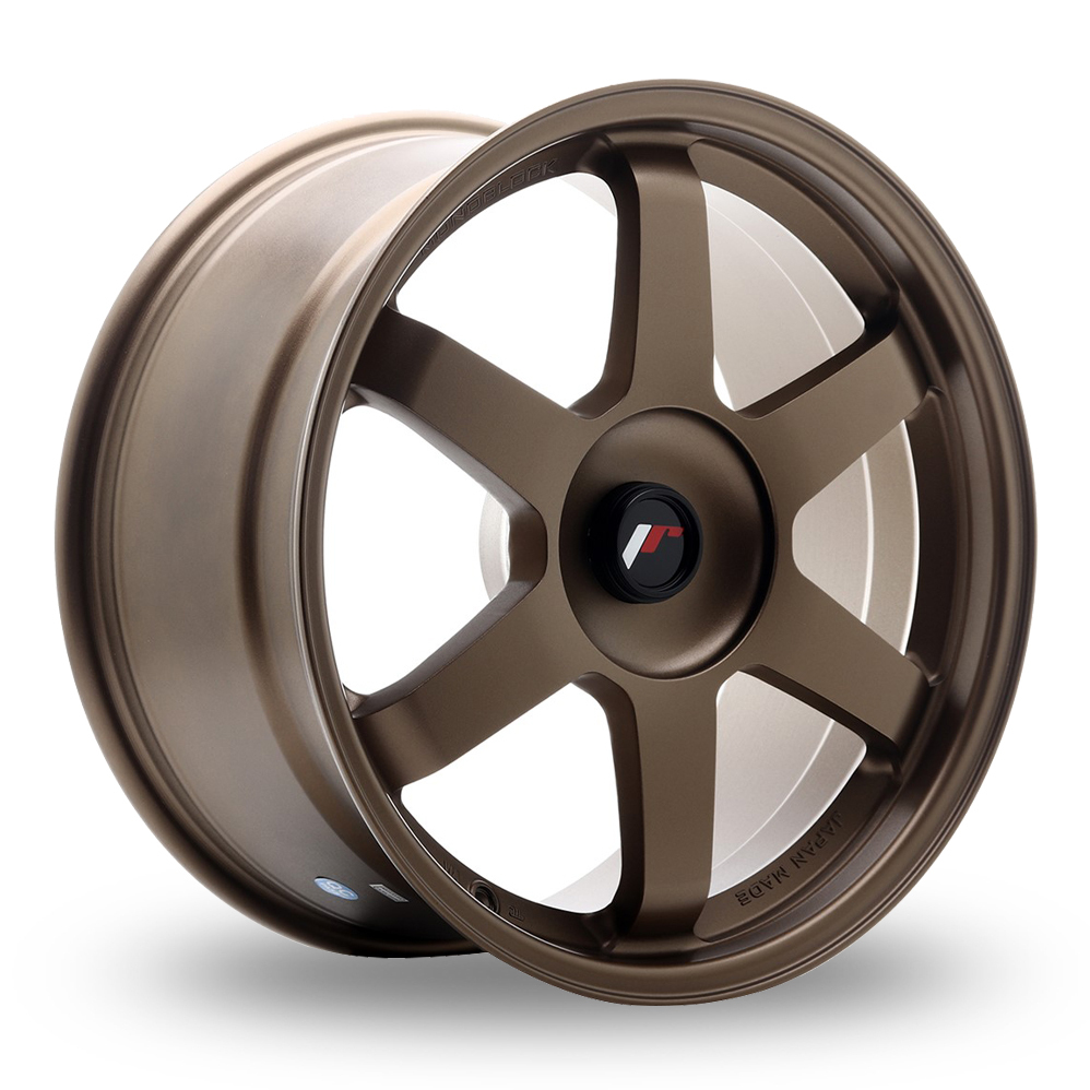 Japan Racing JR3 (8.5x18) (Custom Fitment) Dark Anodized Bronze Alloy Wheels