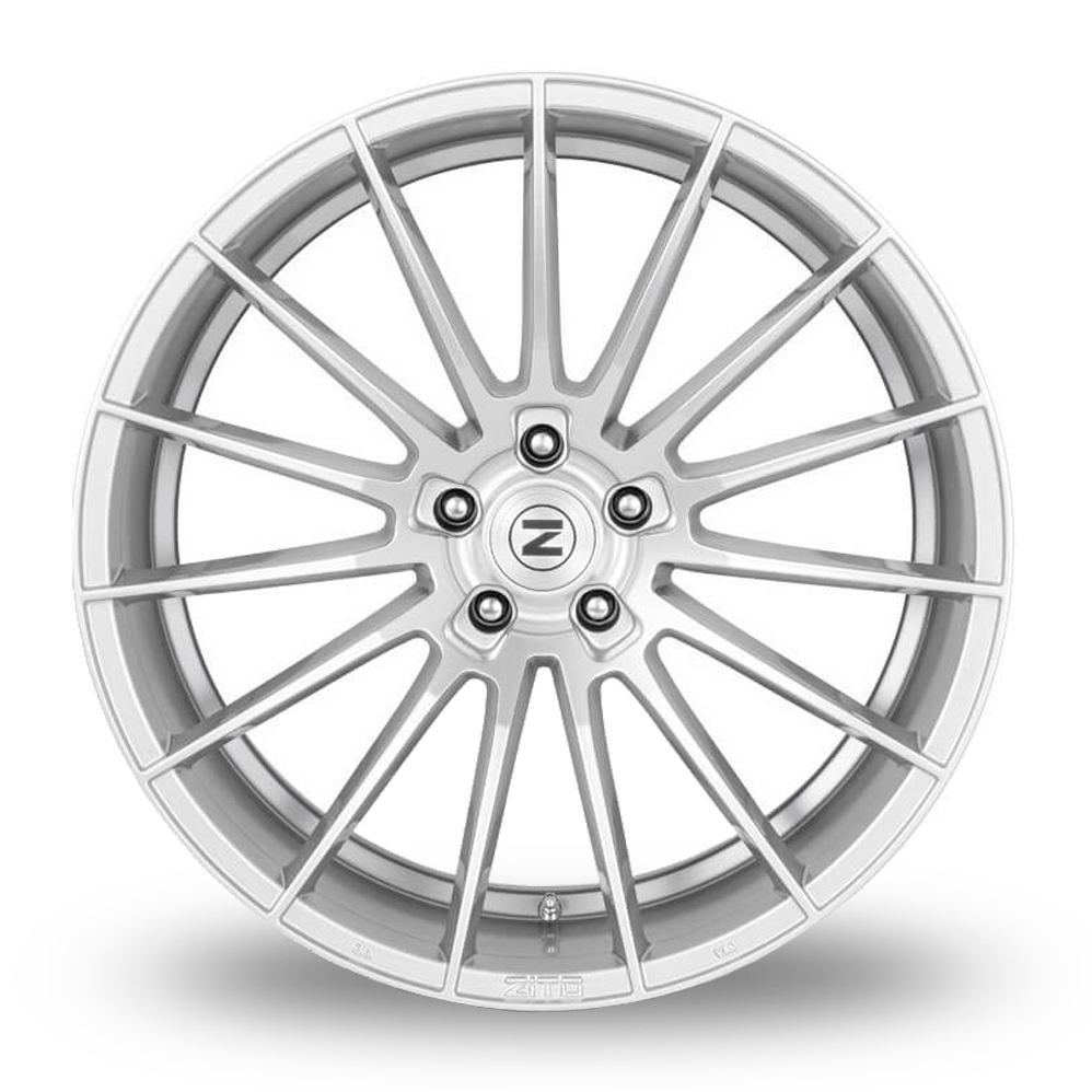 20" Zito ZF15 Hyper Silver Alloy Wheels