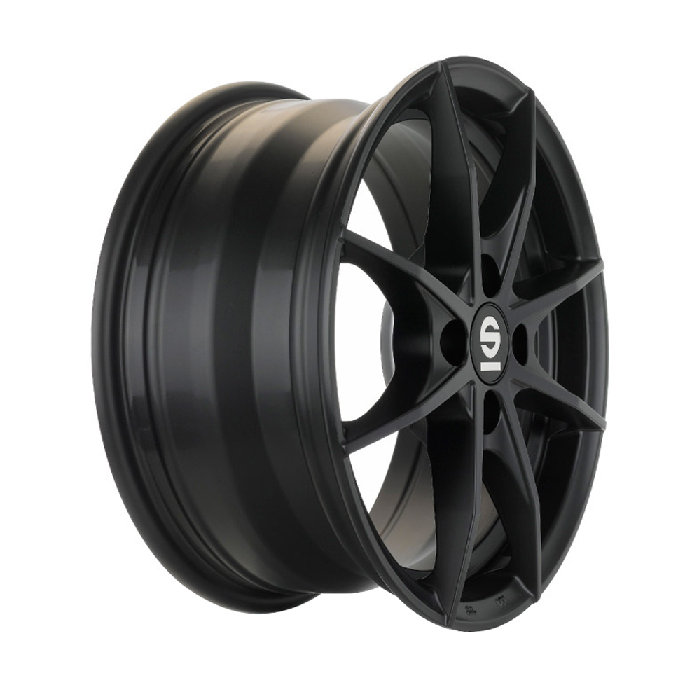 16" Sparco Trofeo 4 Matt Black Alloy Wheels