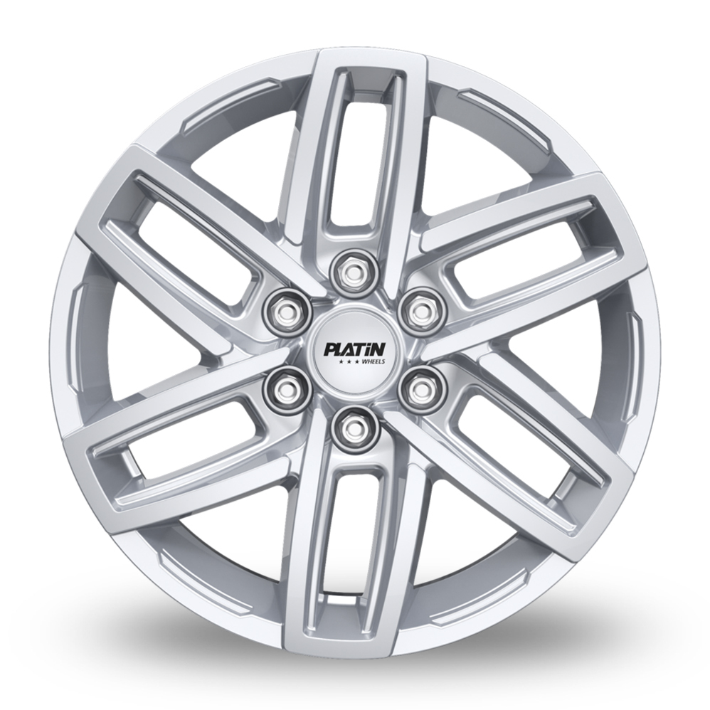 17" Platin P 121 Silver Alloy Wheels