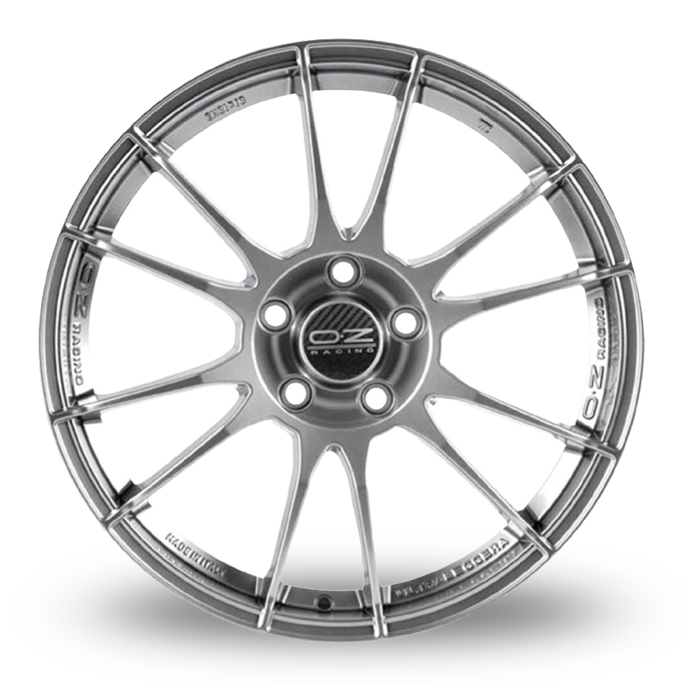 19" OZ Racing Ultraleggera HLT Matt Race Silver Alloy Wheels
