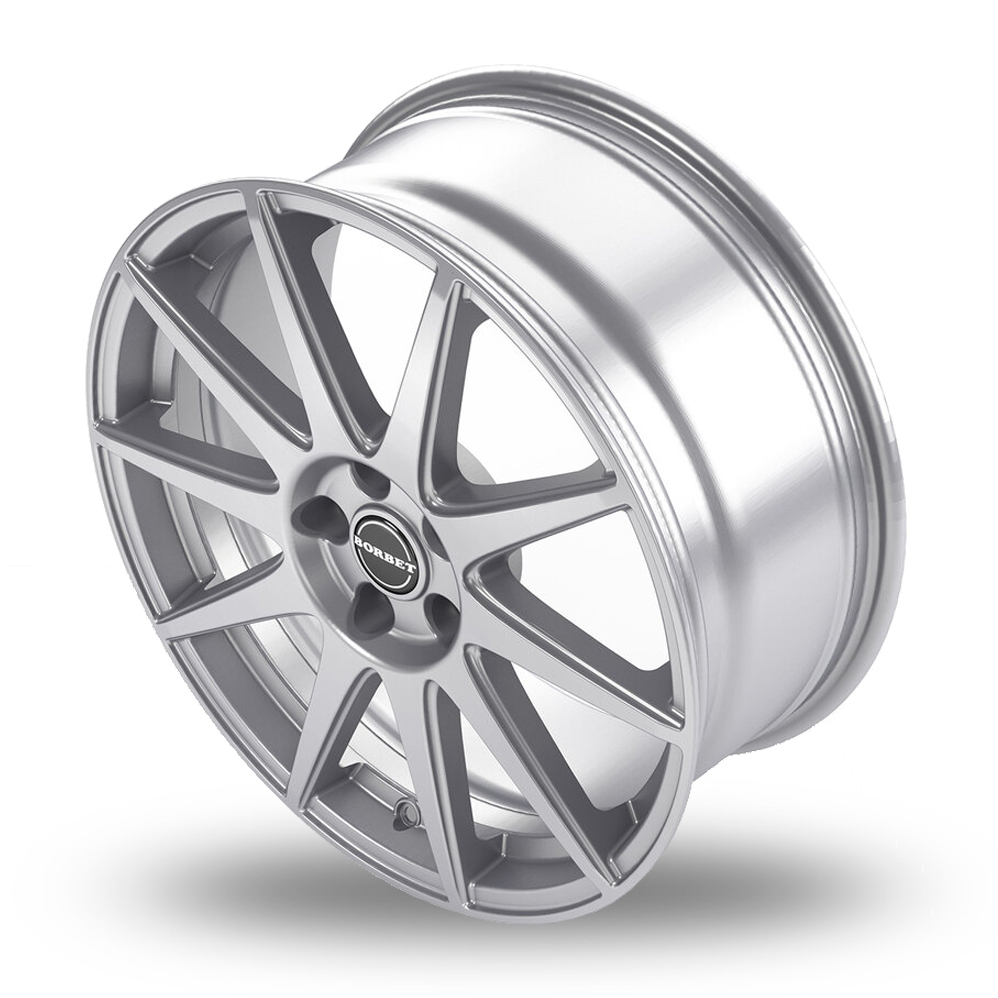 19" Borbet GTX Gloss Titan Alloy Wheels