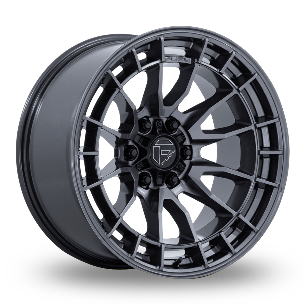 Fuel Off-Road FC888 Revolt (USA Warehouse) Gloss Gunmetal Alloy Wheels