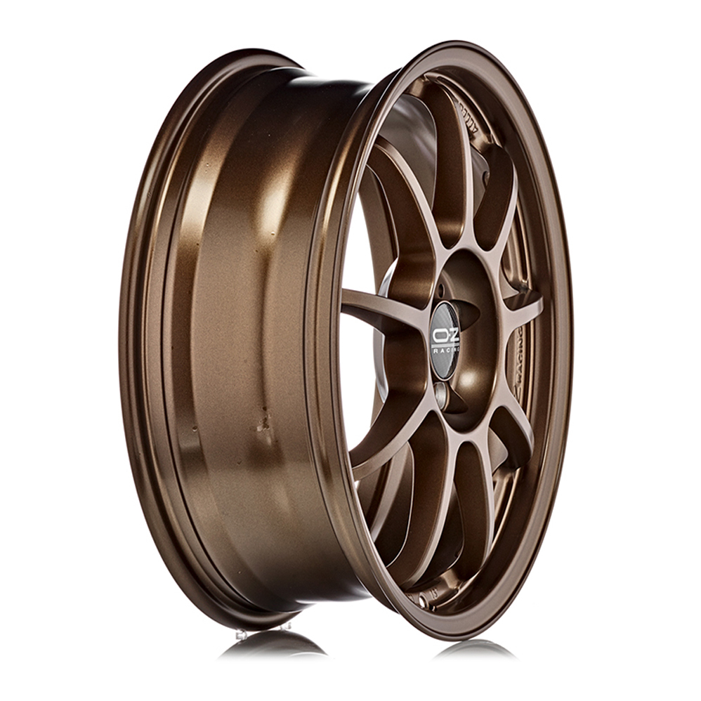 17" OZ Racing Alleggerita HLT 5F Matt Bronze Alloy Wheels